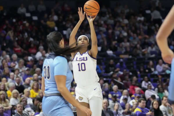 Angel Reese rejoins LSU Tigers ahead of Virginia Tech game AP News